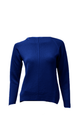 Maglia 100% in lana con lavorazione rigo centrale