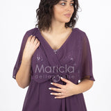 tuta corpetto paiette JC35041 UVA MARICLA ELEGANCE