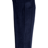 pantalone piegone diagonale CS148251 BLU MARICLA