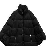 Piumino Corto Oversize con Maniche Ample AZ6837 NERO MARICLA