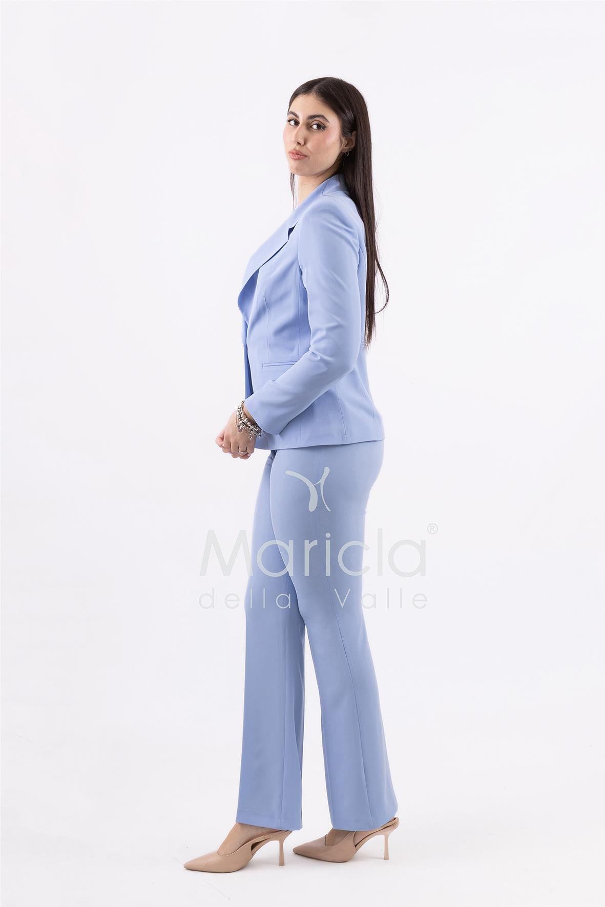tailleur semplice ROMI3333 POLVERE MARICLA