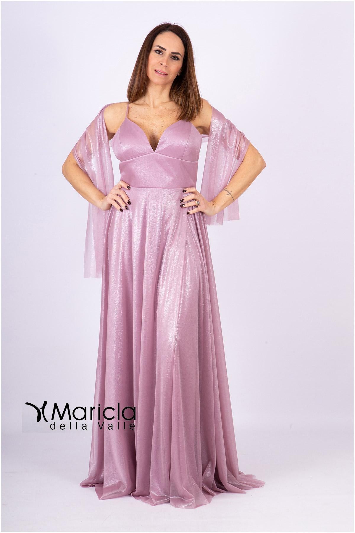 glitter con spacco VI3618 GLICINE MARICLA ELEGANCE