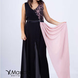 ricamo bicolore PF114 ROSA PAOLA FORTI
