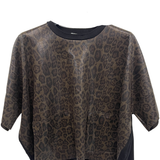 maglia pitonata A26IMP01832 NERO MARICLA