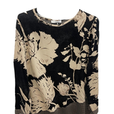 maglia doppia fantasia DB10642 NERO MARICLA