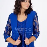 tailleur 3 pz ricamo PF200TP ROYAL PAOLA FORTI
