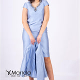 giacca+bolero prezioso SP220020 CELESTE SONIA PENA