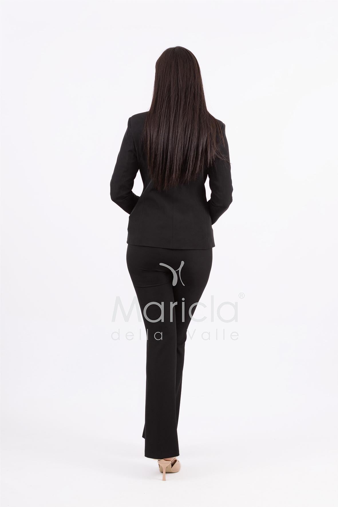 tailleur spilla gioiello AD00499 NERO MARICLA