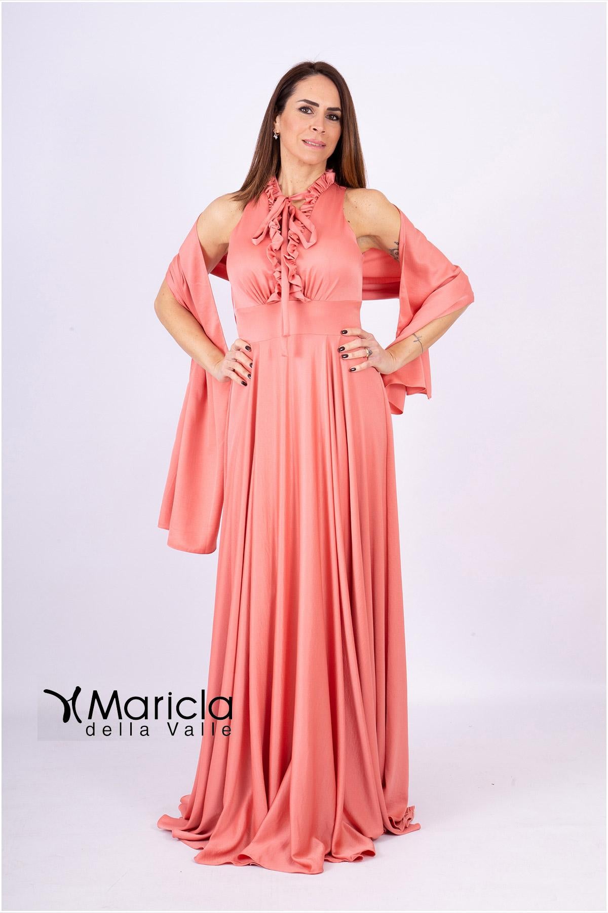 con rouche ANT21214JC SALMONE ANTILLE ELEGANCE