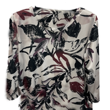 Blusa maglia fantasia GR1458 AMARONE MARICLA