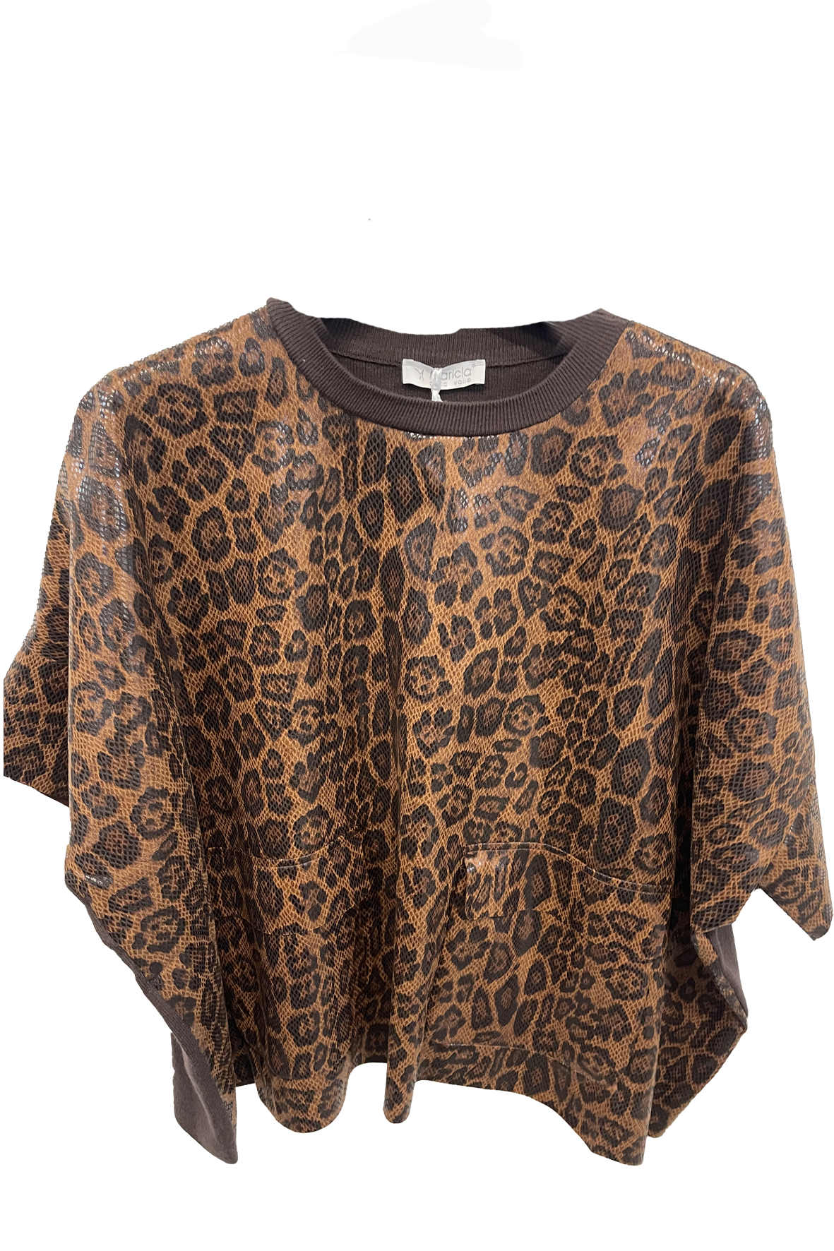 maglia pitonata A26IMP01832 FANGO MARICLA
