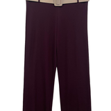 pantalone con cintura bicolore GR1311 AMARONE MARICLA
