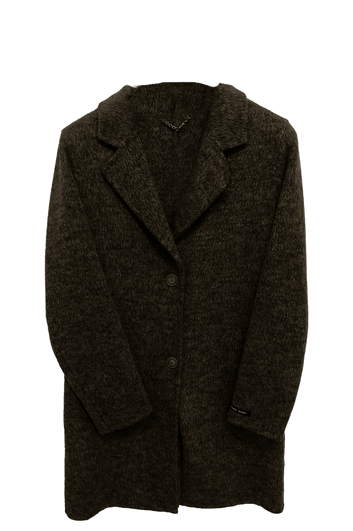Cappotto monopetto baronetto AZ09 MORO MARICLA