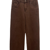 jeans colorato largo GH1532 MORO MARICLA