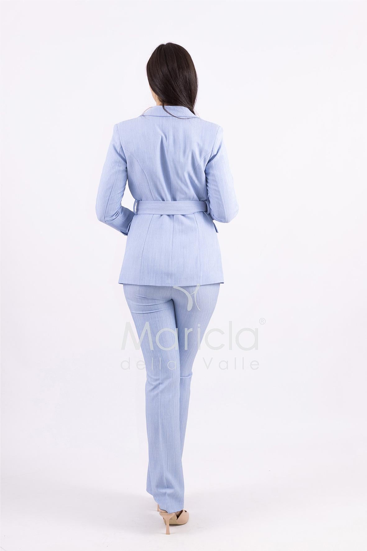 Tailleur con cinturino AD09233 POLVERE MARICLA