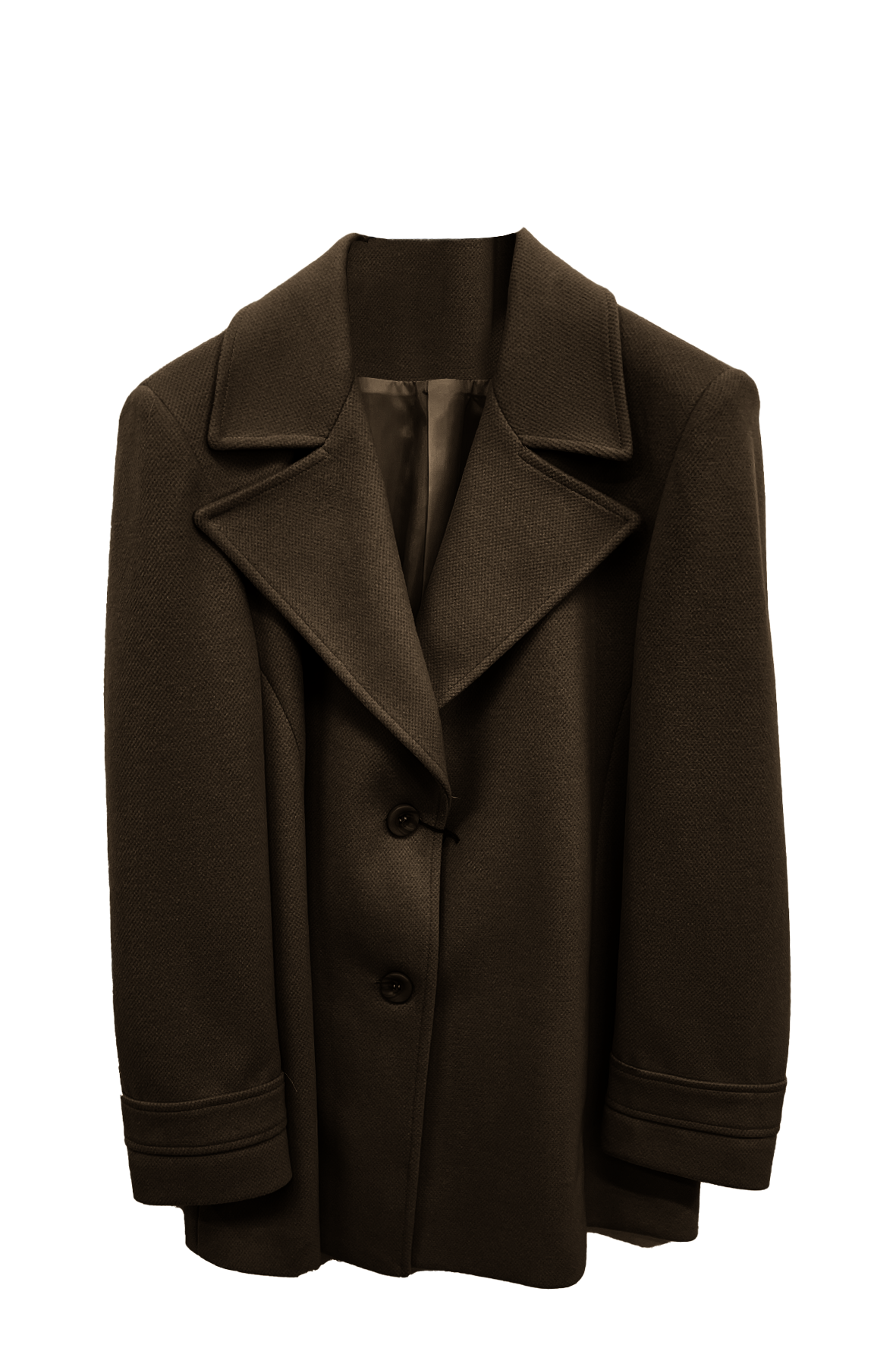 cappotto medio con martingana ROMI2726 MORO MARICLA