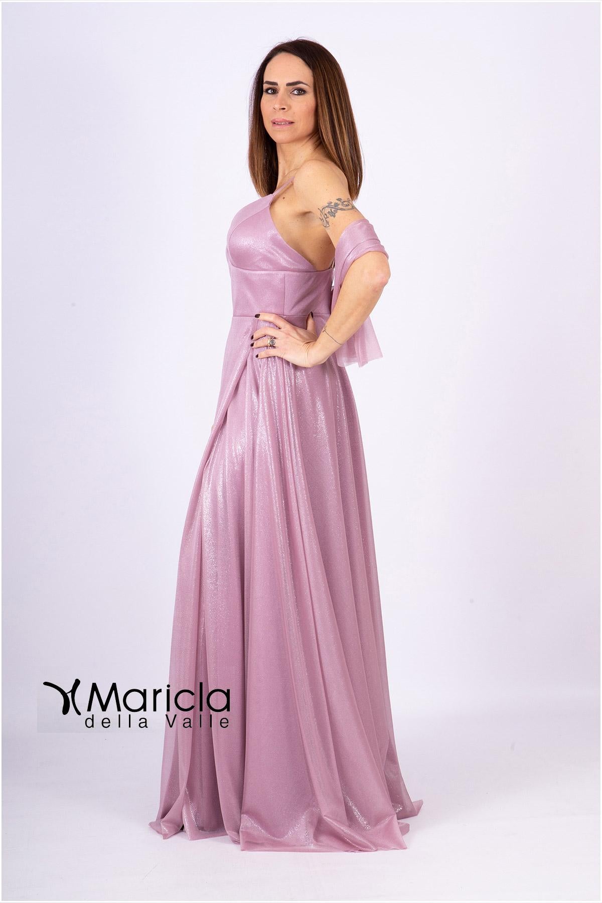glitter con spacco VI3618 GLICINE MARICLA ELEGANCE