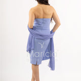 abito midi con rouche SH605AC LILLA SHARON
