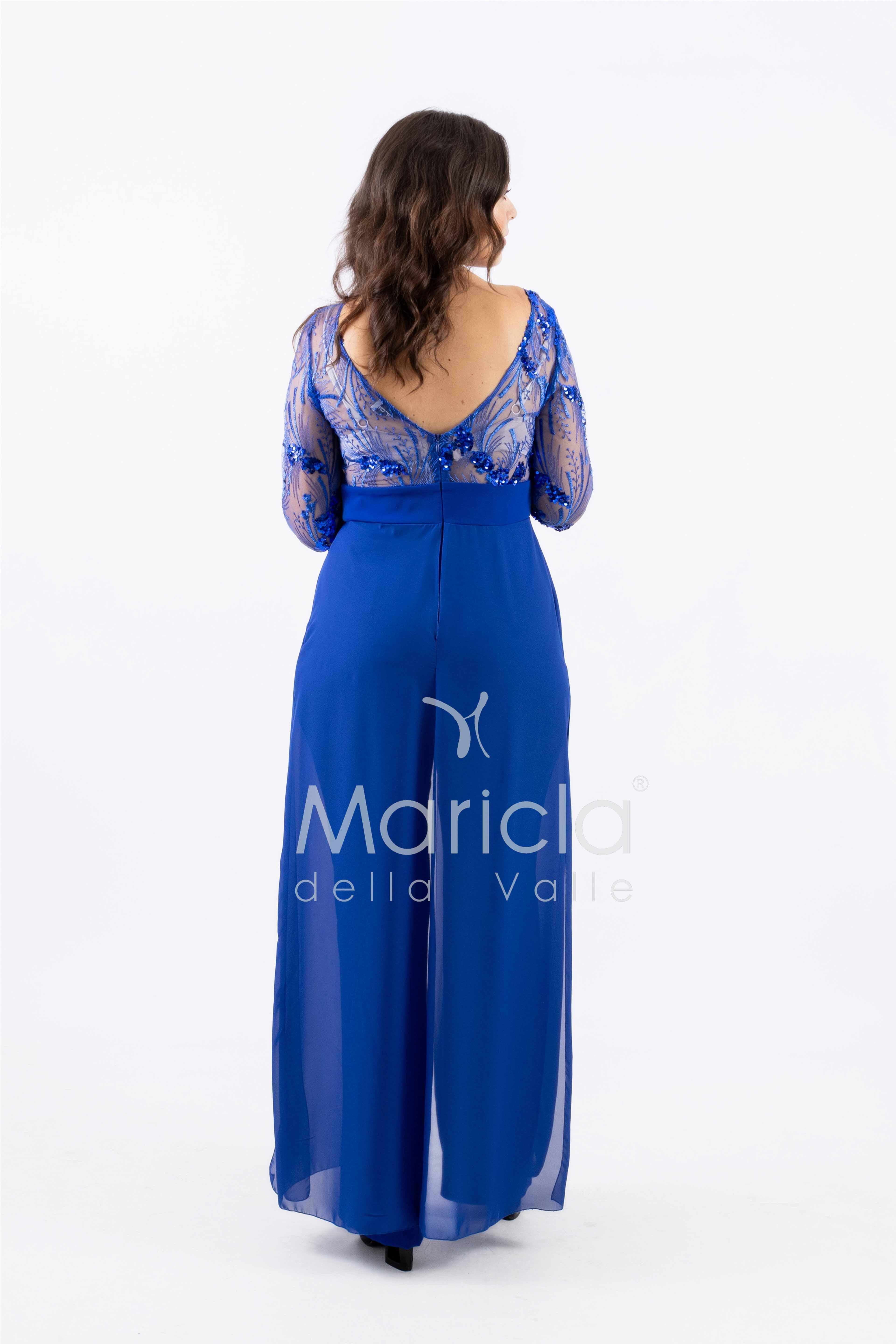 tuta manica 3/4 pizzo SH603 ROYAL SHARON
