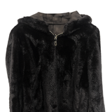 Giaccone in pelliccia reversibile VALENTINA NERO MARICLA