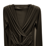 maglia unita con cintura GR1404 MORO MARICLA