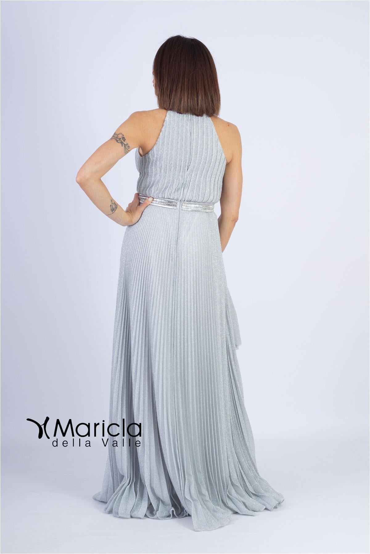 lurex plisse'<BR/> JC34614 ARGENTO MARICLA ELEGANCE