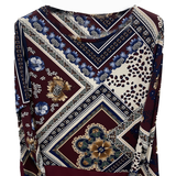 casacca patchwork MS1522 AMARONE MARICLA