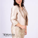 tubino ric.+giacca AD1028 ORO MARICLA ELEGANCE