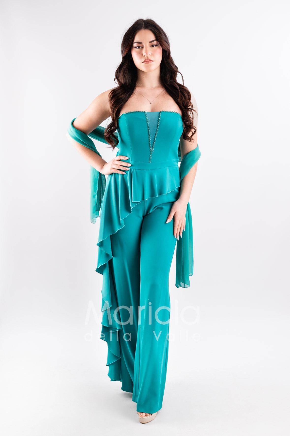 tuta con baschina PF108 TIFFANY PAOLA FORTI
