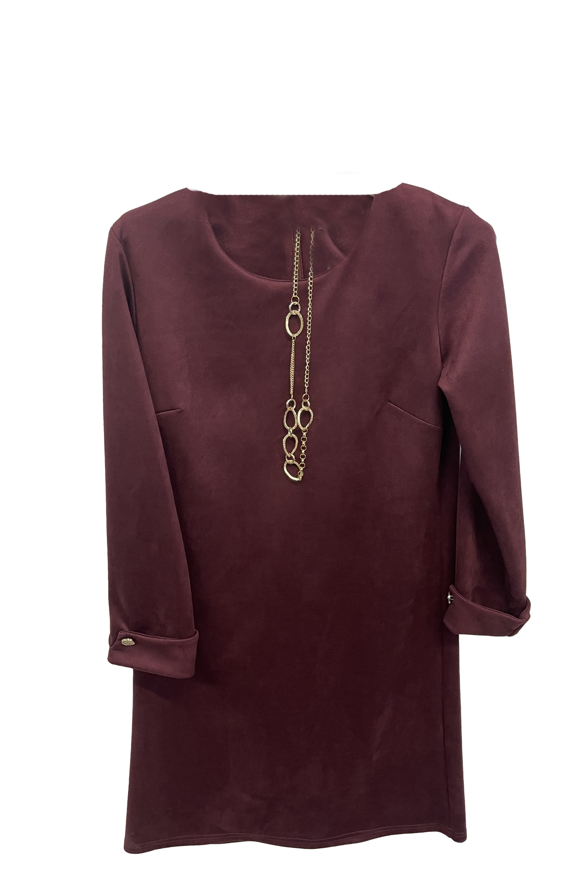 abito scamosciato DB10724 AMARONE MARICLA