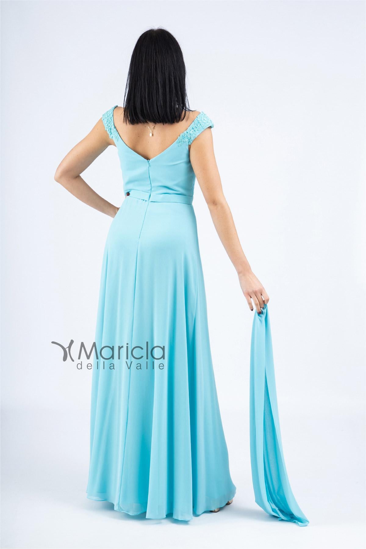 Abito con corpetto drappeggiato BB27619 TIFFANY MARICLA ELEGANCE