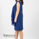 Abito con strass<BR/> BB71026 ROYAL MARICLA ELEGANCE