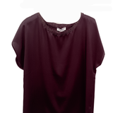 casacca mezza manica lurex ROMI2638 AMARONE MARICLA
