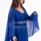 tuta con fascia strass PF105 ROYAL PAOLA FORTI