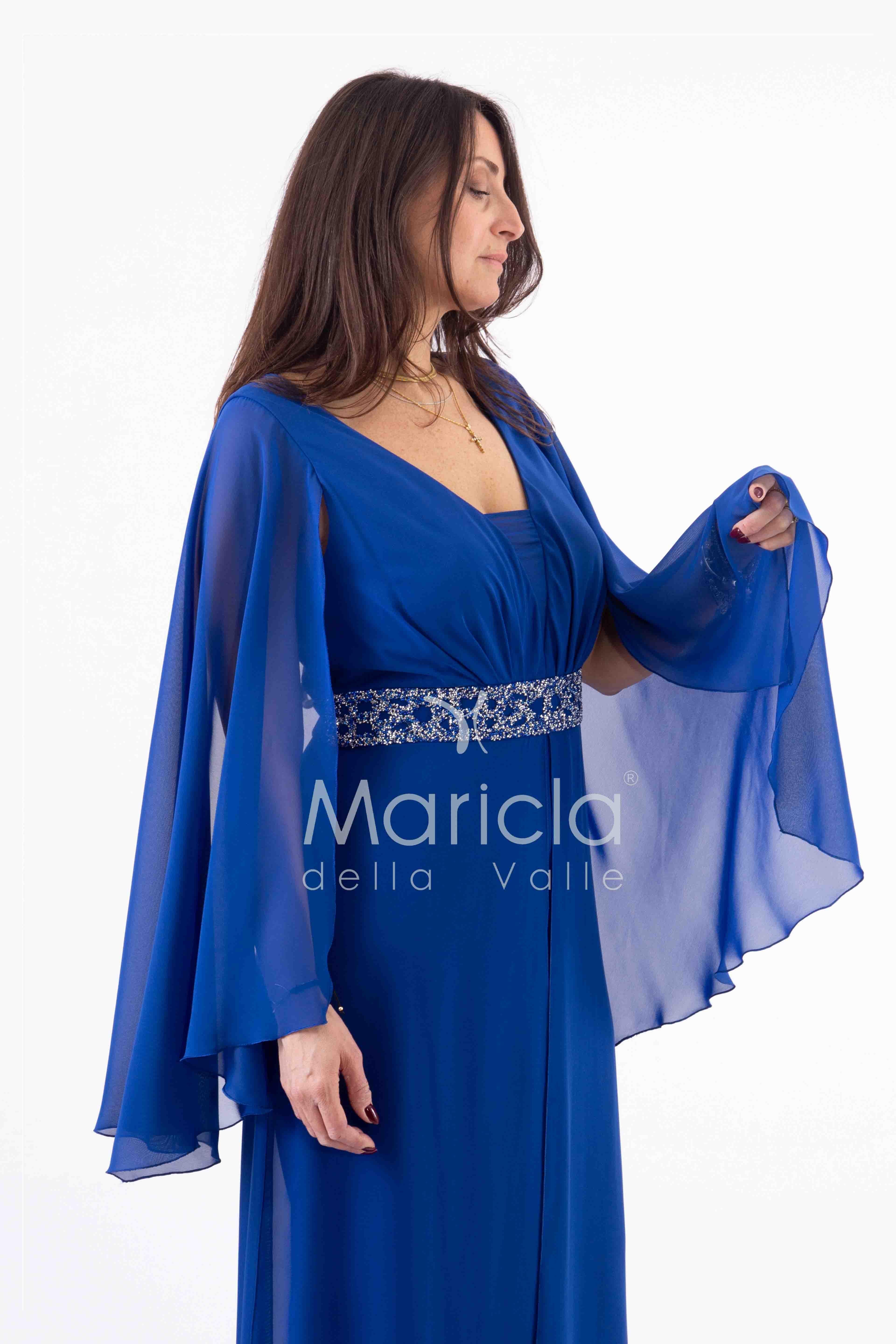 tuta con fascia strass PF105 ROYAL PAOLA FORTI