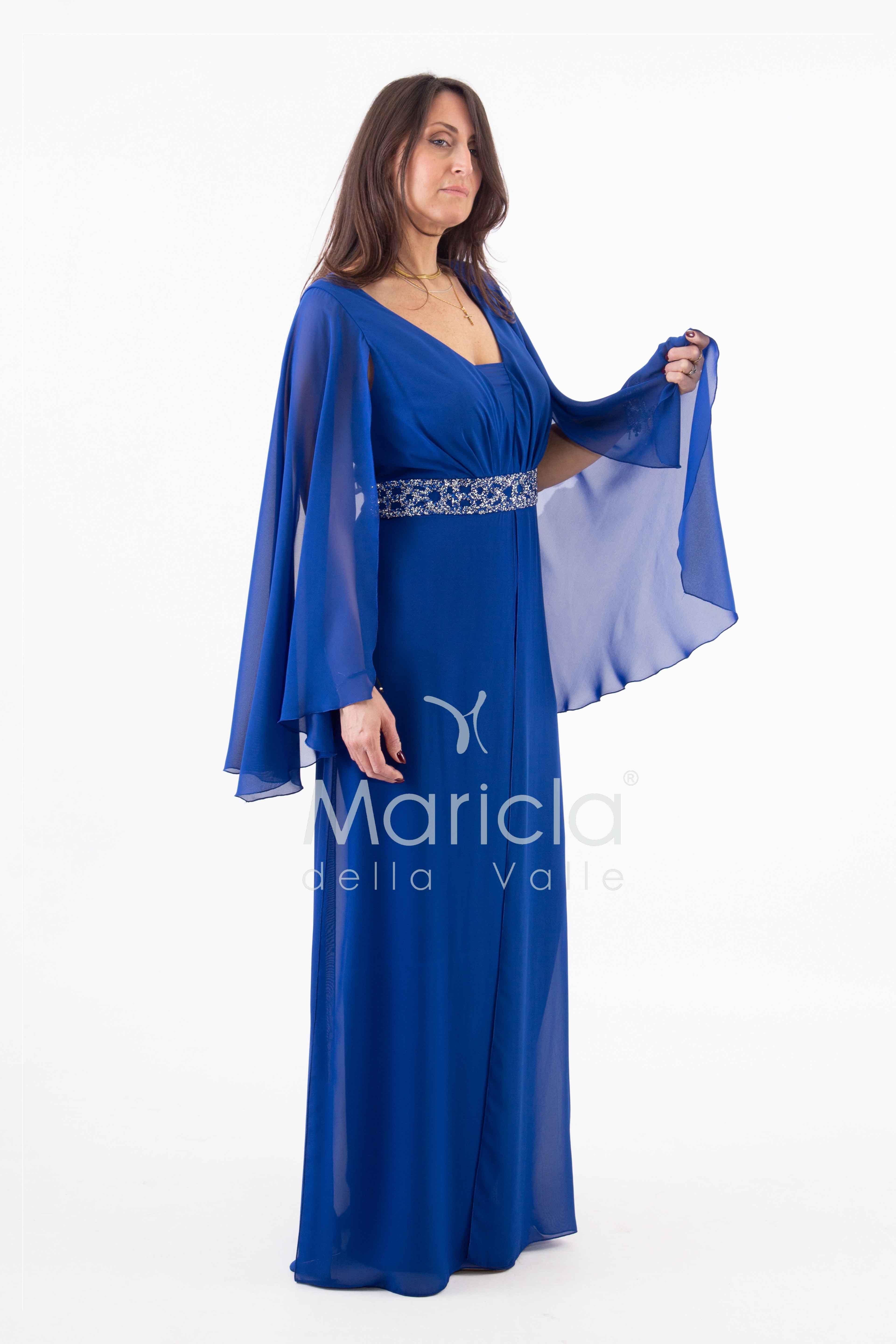 tuta con fascia strass PF105 ROYAL PAOLA FORTI