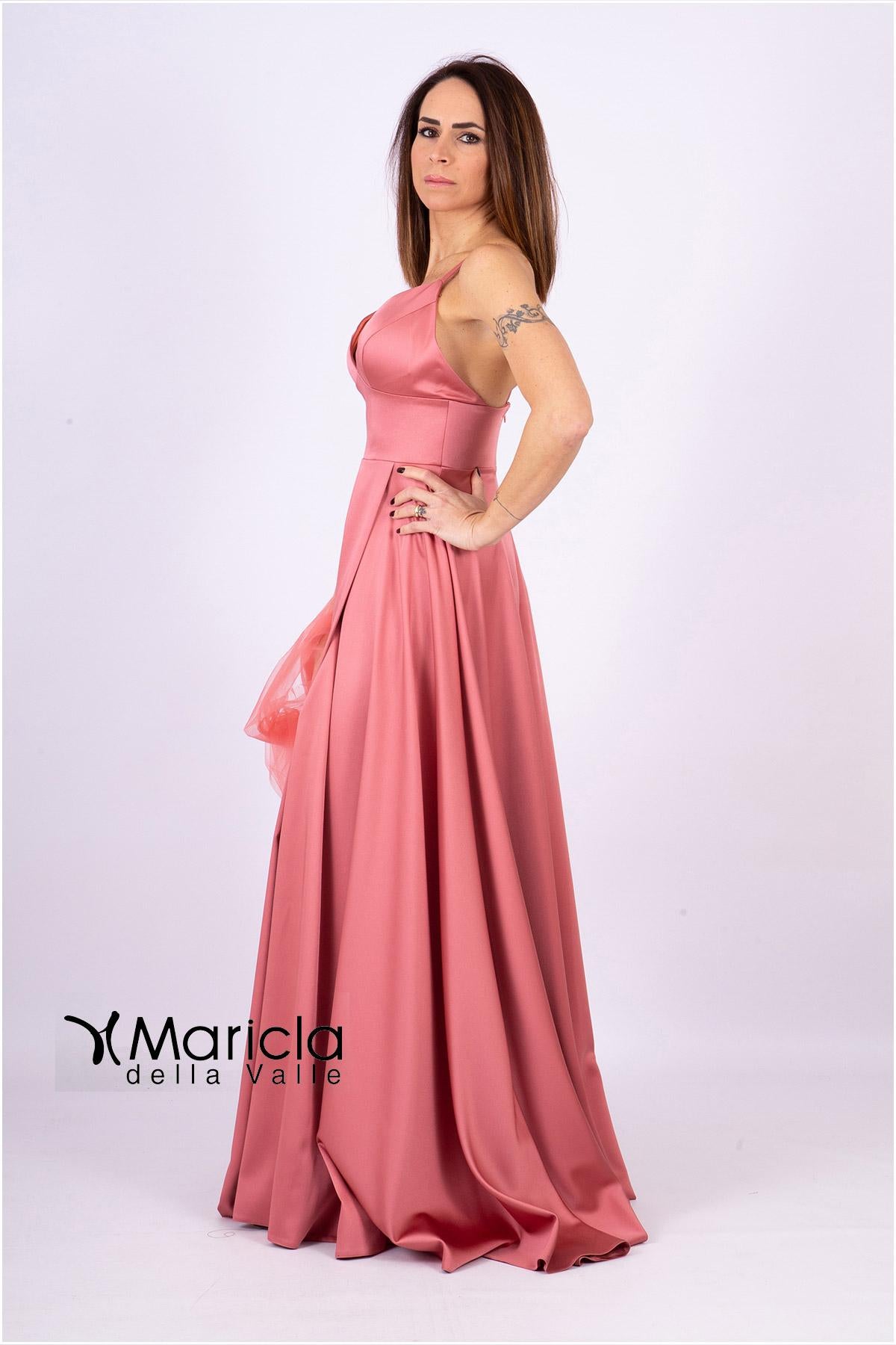 con spacco later, VI3617 MALVA MARICLA ELEGANCE