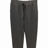 pantalone modal con animalier CS146360 GRIGIO MARICLA