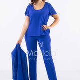 tailleur strass onda collo PF2180 ROYAL PAOLA FORTI