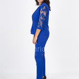 tailleur 3 pz ricamo PF200TP ROYAL PAOLA FORTI