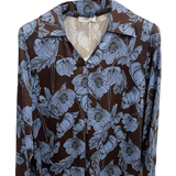 casacca fantasia collo in camicia DB10578 MORO MARICLA
