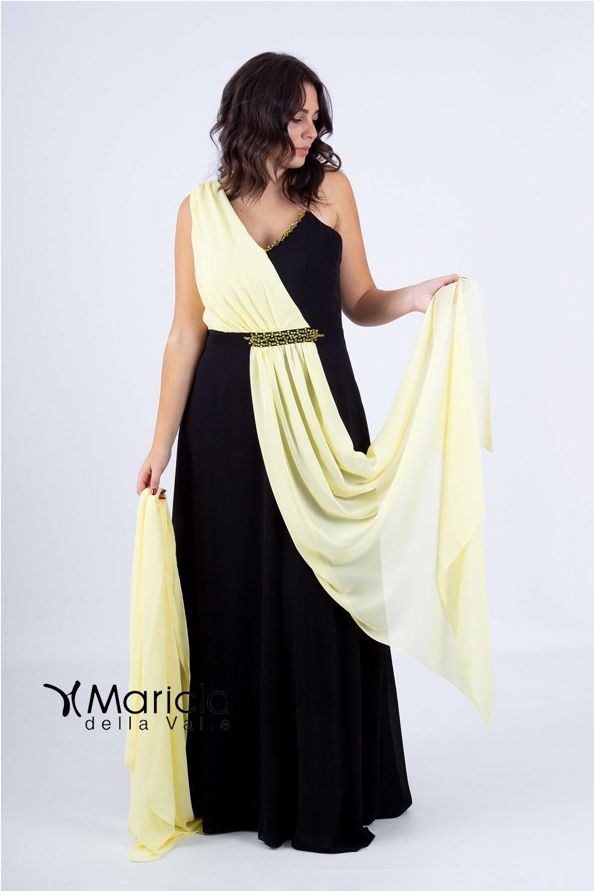 c/fusciacca giallo SH101 NERO SHARON