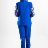 tailleur 3 pz ricamati PF217 ROYAL PAOLA FORTI