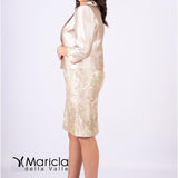 tubino ric.+giacca AD1028 ORO MARICLA ELEGANCE