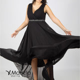 con fascia strass PF215 NERO PAOLA FORTI