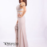 lungo sirena glitter JC34708 PLATINO MARICLA ELEGANCE 