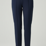 Pantalone Jogger Urban-Chic con Nervatura Frontale CF22111 BLU CARLA FERRONI 