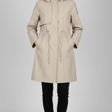 Parka Leggero con Cappuccio LIN11 BEIGE LINDAS 