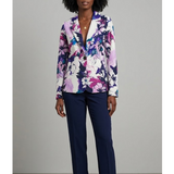 giacca floreale e pantalone BRONTOLO BLU MARICLA 
