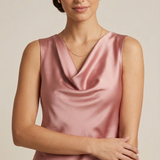 canotta scollo sceso DB10880 ROSA MARICLA 